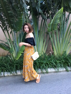 伊波芳杏 よっぴーさん（レディース・162cm）の夏コーディネート