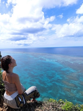 伊波芳杏 よっぴーさん（レディース・162cm）の夏コーディネート