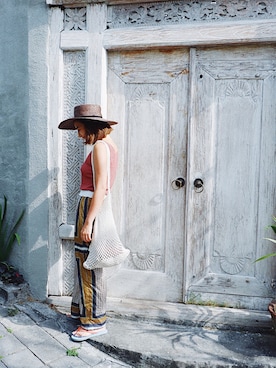 伊波芳杏 よっぴーさん（レディース・162cm）の夏コーディネート