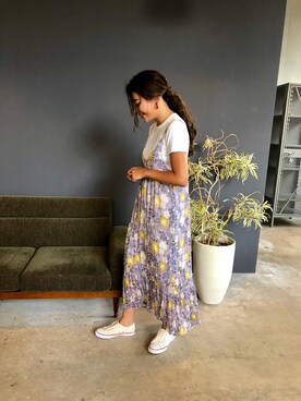 伊波芳杏 よっぴーさん（レディース・162cm）の春コーディネート