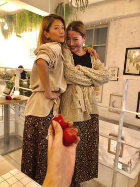 「TODAYFUL（トゥデイフル）のTODAYFUL(トゥディフル) ''Silver925 Snakechain Necklace''／スネークチェーンネックレス/11820986（ネックレス）」を使った、伊波芳杏 よっぴーさん（レディース・162cm）の秋コーディネート