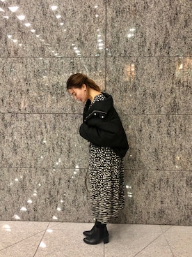 伊波芳杏 よっぴーさん（レディース・162cm）の冬コーディネート