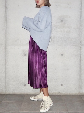 伊波芳杏 よっぴーさん（レディース・162cm）の春コーディネート