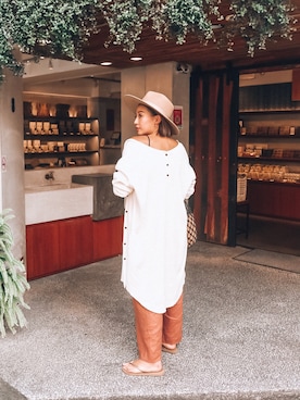 伊波芳杏 よっぴーさん（レディース・162cm）の春コーディネート