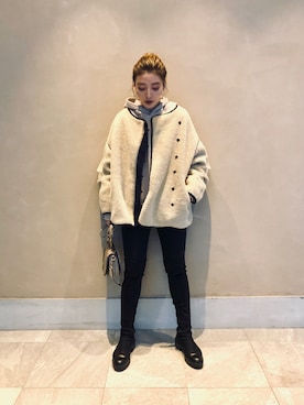 伊波芳杏 よっぴーさん（レディース・162cm）の秋コーディネート