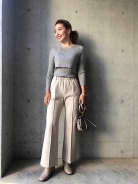 伊波芳杏 よっぴーさん（レディース・162cm）の冬コーディネート