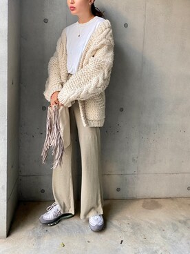 伊波芳杏 よっぴーさん(レディース・162cm)の春コーディネート