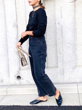 伊波芳杏 よっぴーさん（レディース・162cm）の春コーディネート