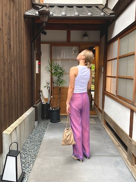 伊波芳杏 よっぴーさん（レディース・162cm）の夏コーディネート