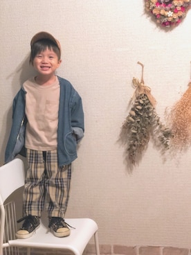 「オシャレパッソ」｜SOraさん（キッズ・100cm）の秋コーディネート