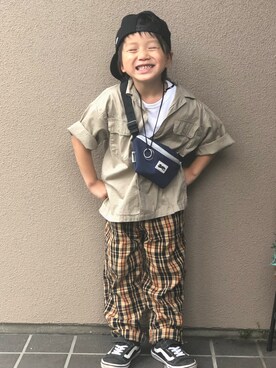 SOraさん（キッズ・100cm）の夏コーディネート