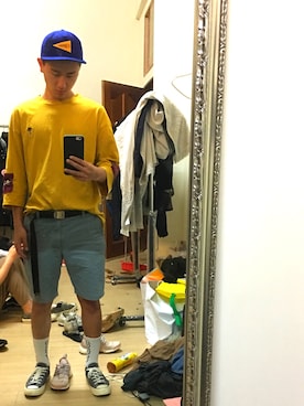 「shortpants」｜鍾皓宇さん（メンズ・171cm）の夏コーディネート