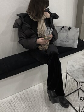 「Narcissus（ナルシス）のアイテム（トップス）」を使った、suuさん（レディース・164cm・10代）の春コーディネート