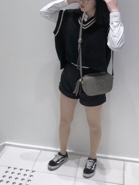 「Narcissus（ナルシス）のアイテム（トップス）」を使った、suuさん（レディース・164cm・10代）の春コーディネート