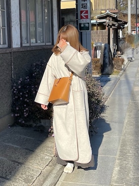 moeさん（レディース・154cm）の冬コーディネート