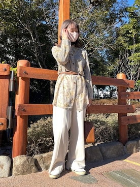 moeさん（レディース・154cm）の冬コーディネート