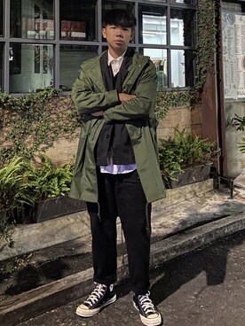 「西裝外套」｜Steveさん（メンズ・173cm）の秋コーディネート