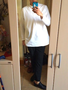 はむみさん（メンズ・181cm）の春コーディネート