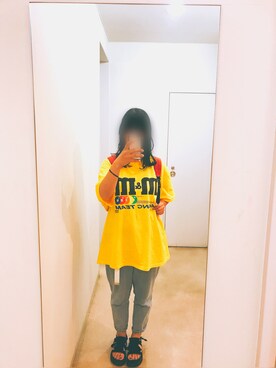 「TipTapTop（ティップタップトップ）のアイテム」を使った、にしさん（レディース・163cm）の夏コーディネート