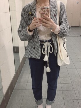 -新一relax-さん(レディース・158cm)の春コーディネート