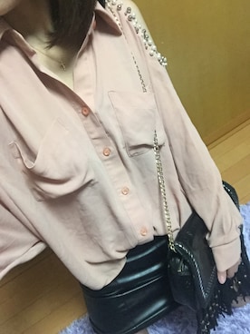 「EGOIST（エゴイスト）のアイテム（スカート）」を使った、こげてるぱん。さん（レディース・157cm）の秋コーディネート