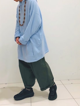 「CPCM（シーピーシーエム）のアイテム（アクセサリー）」を使った、なにょん。さん（メンズ・177cm）の冬コーディネート