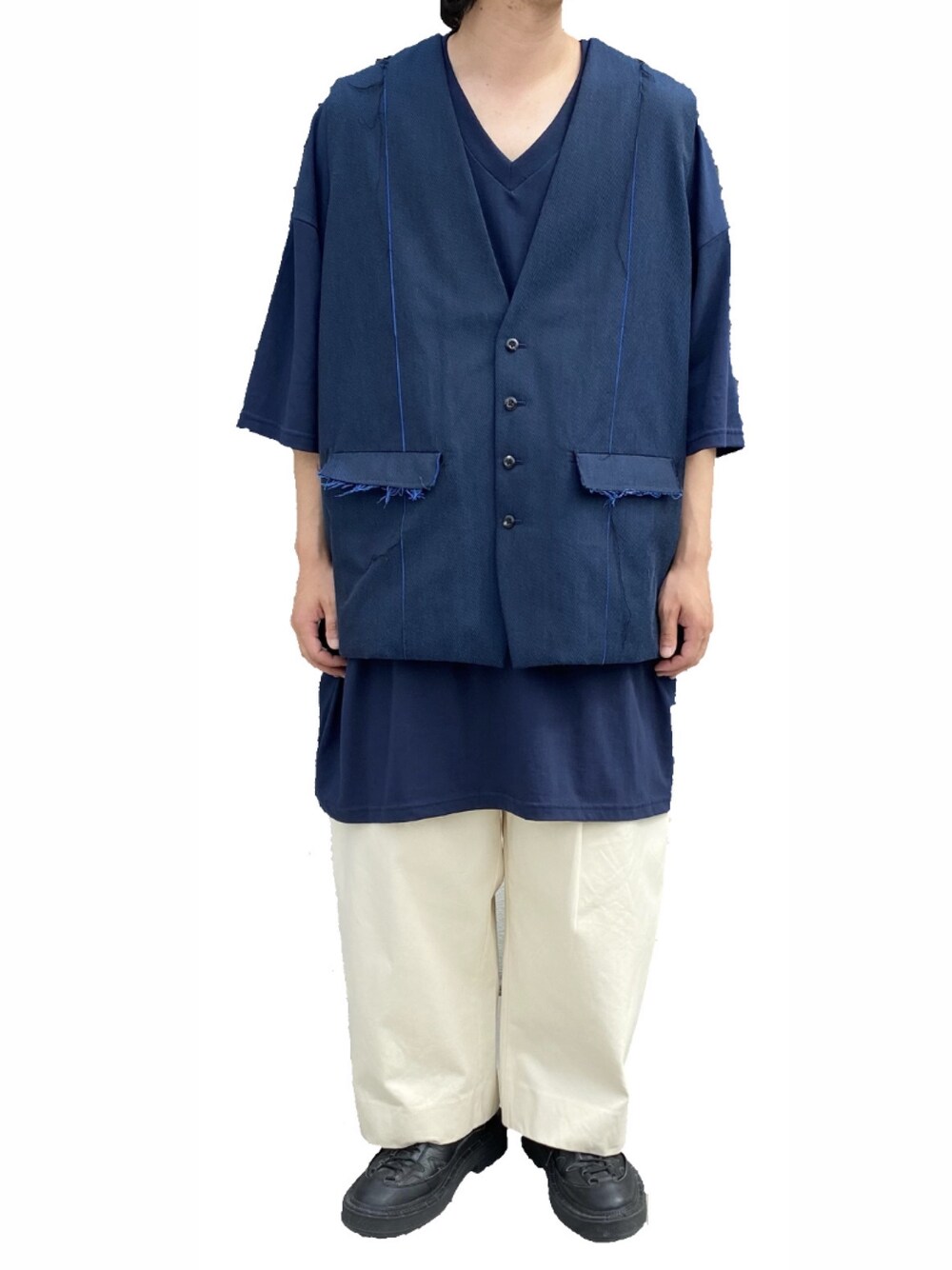 Jieda（ジエダ）の「2020秋冬 GABARDINE OVER VEST（ベスト
