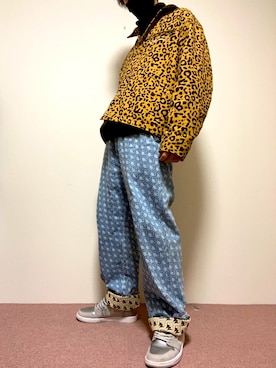 「BlackEyePatch（ブラックアイパッチ）のアイテム（ジャケット/アウター）」を使った、yourmomlikesmeさん（メンズ・177cm）の冬コーディネート
