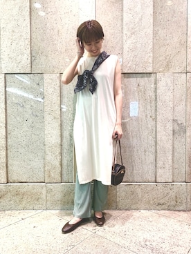 アンヌさん(レディース・166cm)の夏コーディネート