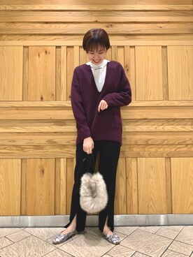 アンヌさん（レディース・166cm）の秋コーディネート