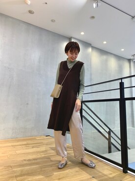 アンヌさん（レディース・166cm）の秋コーディネート