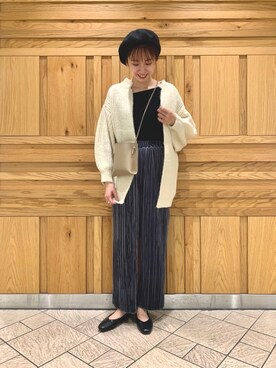 アンヌさん（レディース・166cm）の秋コーディネート