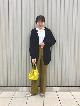 アンヌさん（レディース・166cm）の冬コーディネート