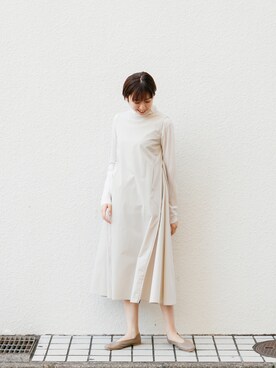 アンヌさん（レディース・166cm）の冬コーディネート