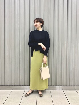 アンヌさん（レディース・166cm）の冬コーディネート