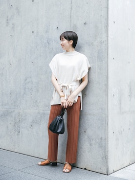 アンヌさん（レディース・166cm）の春コーディネート