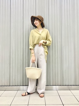 アンヌさん（レディース・166cm）の春コーディネート