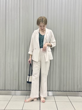 アンヌさん（レディース・166cm）の春コーディネート