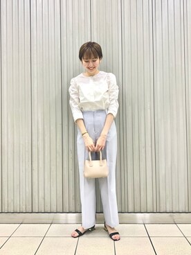 アンヌさん（レディース・166cm）の夏コーディネート