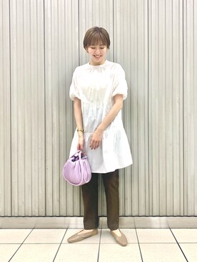 アンヌさん（レディース・166cm）の夏コーディネート