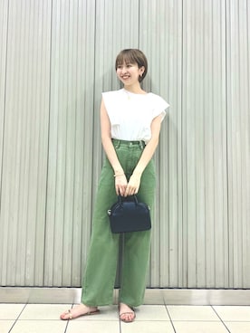 アンヌさん（レディース・166cm）の夏コーディネート