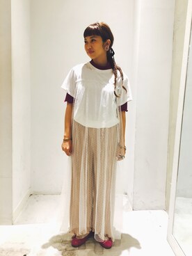 あすぽんさん（レディース・154cm）の夏コーディネート