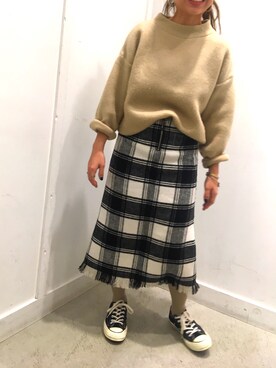 あすぽんさん（レディース・154cm）の冬コーディネート