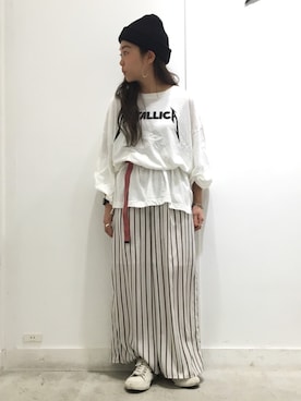 あすぽんさん(レディース・154cm)の春コーディネート