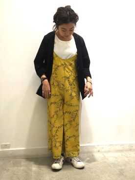 あすぽんさん（レディース・154cm）の春コーディネート