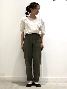 あすぽんさん(レディース・154cm)の春コーディネート