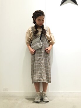 あすぽんさん(レディース・154cm)の春コーディネート
