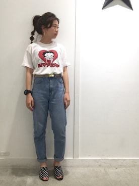 あすぽんさん（レディース・154cm）の春コーディネート