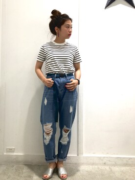 あすぽんさん(レディース・154cm)の春コーディネート