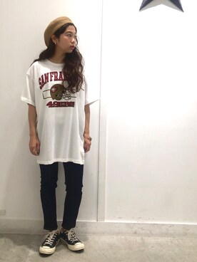 あすぽんさん（レディース・154cm）の春コーディネート